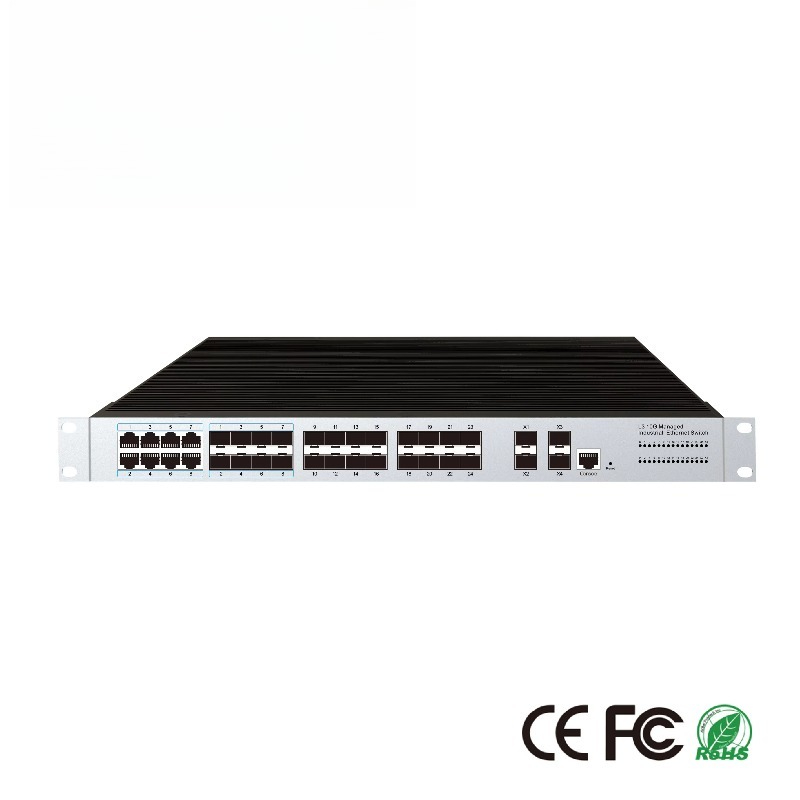 Sfp+ 10G Managed Switch 8 Port - 24 SFP Ports Industrial Managed Ethernet