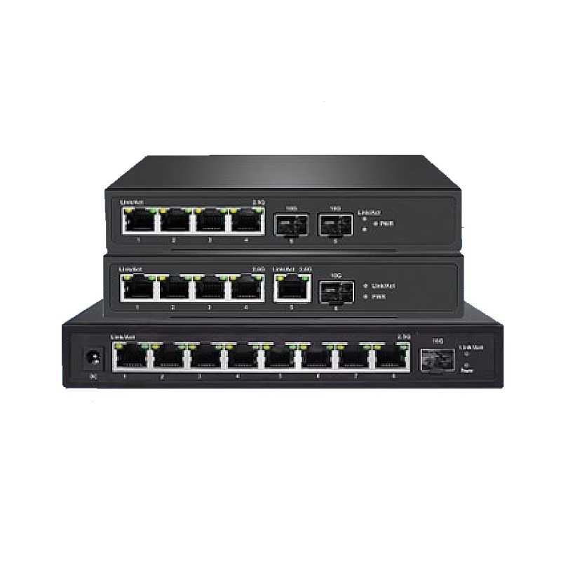 Sfp+ 10G Managed Switch 8 Port - 4/8 Port Multi-Gigabit Web Managed 2.5G