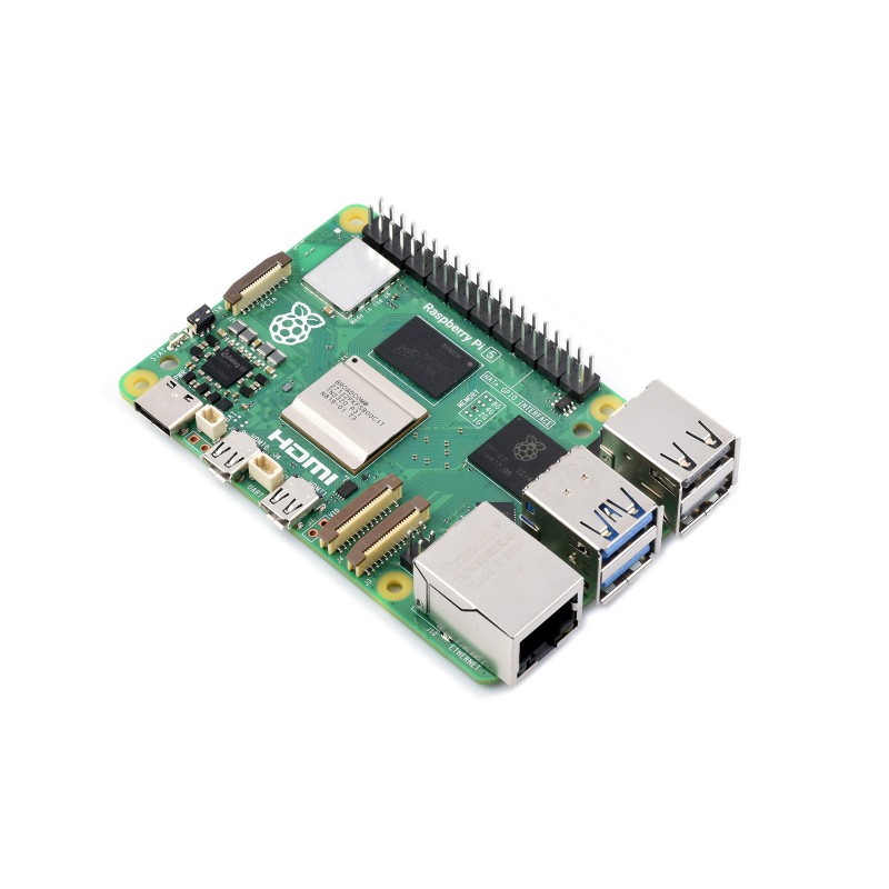 Raspberry Pi 5 8Gb - Waveshare Raspberry Pi 5, BCM2712 processor,