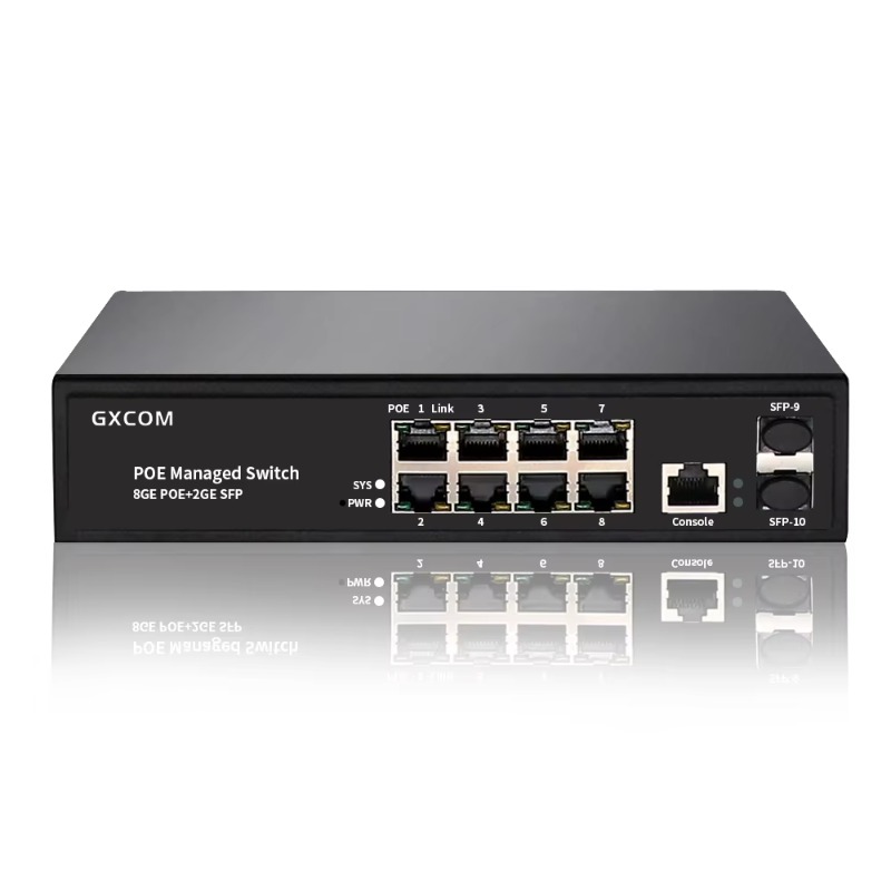 Managed Gigabit Poe Switch 8 Port 802.3At - 8 Port Gigabit L2-managed Layer 2