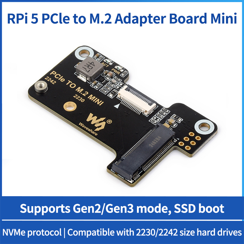 Turing Pi 2 - Raspberry Pi 5 PCIe To M.2