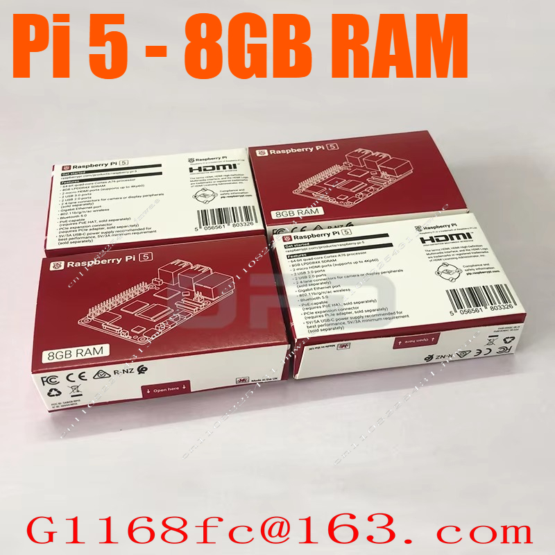 Raspberry Pi 5 8Gb - Pi 5 2GB/4GB/8GB Memory Development Board
