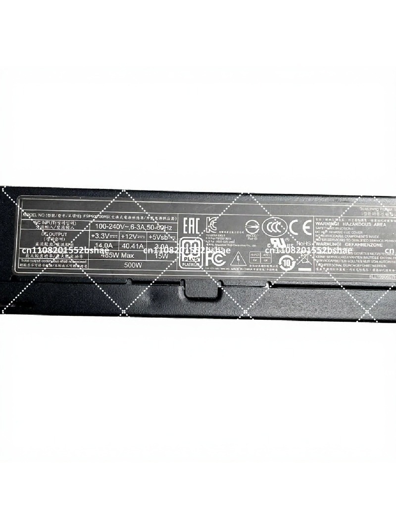 500W Platinum Flex ATX 1U Smal - Atx Power Supply 1U Flex 500W recension och pris