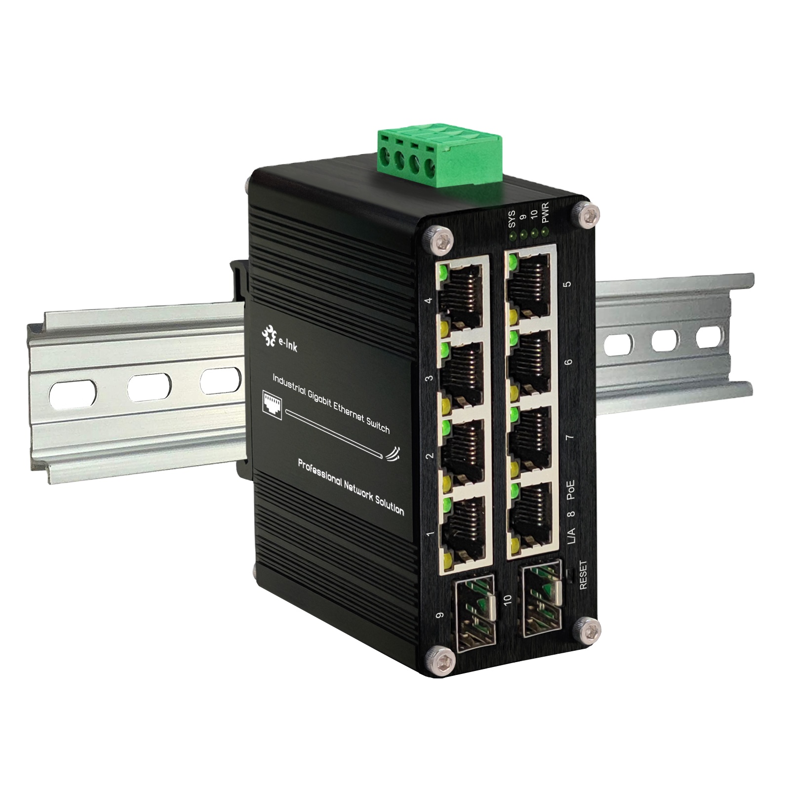 Managed PoE Switch 8 Port 10/1 - Managed Gigabit Poe Switch 8 Port 802.3At recension och pris
