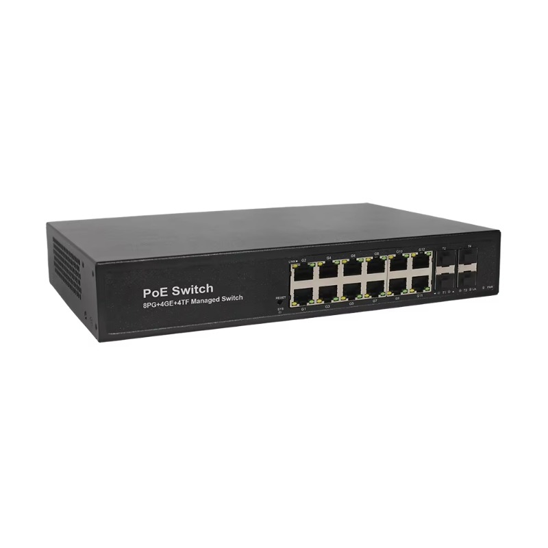 L3 Managed PoE Switch with 8*1 - Sfp+ 10G Managed Switch 8 Port recension och pris
