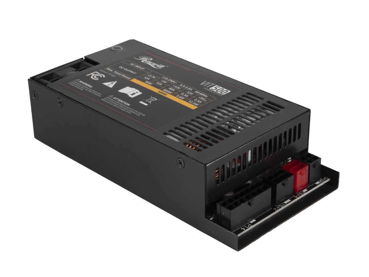 Rosewill VIT 500W, Mini ITX/Fl - Atx Power Supply 1U Flex 500W recension och pris