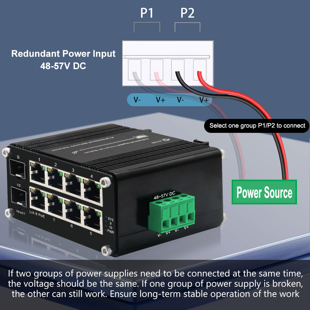 Managed PoE Switch 8 Port 10/1 - Managed Gigabit Poe Switch 8 Port 802.3At recension och pris