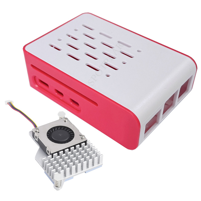 Raspberry Pi 5 Red-White cooli - Raspberry Pi 5 8Gb recension och pris