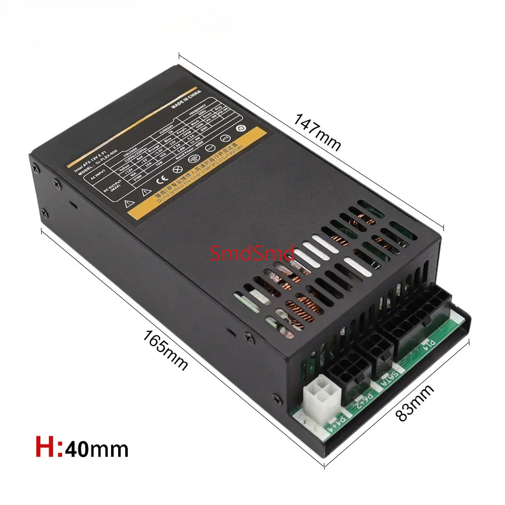 Flex 600W Modular Power Supply - Atx Power Supply 1U Flex 500W recension och pris