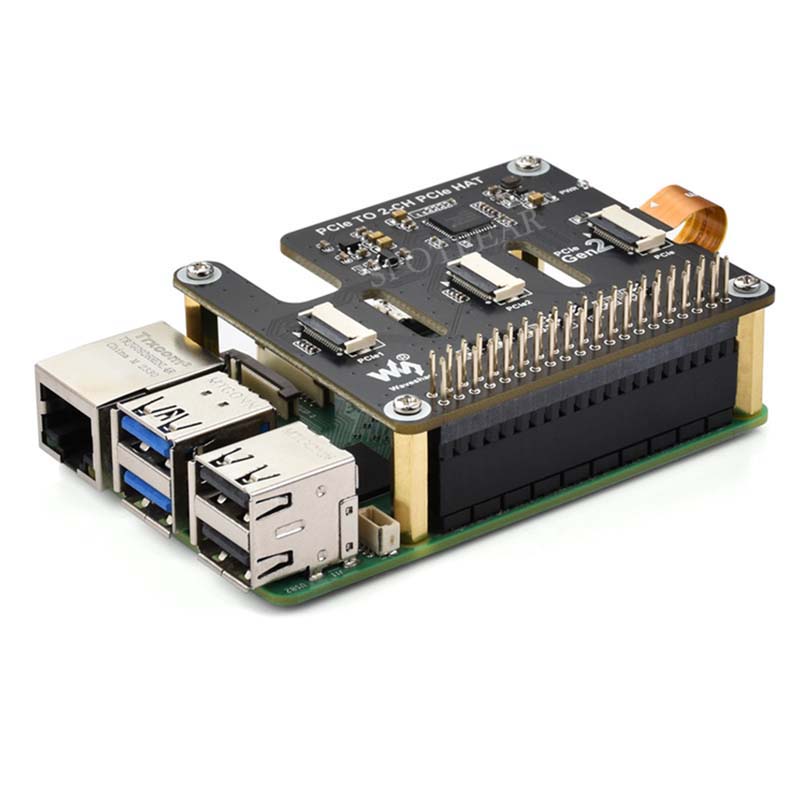 Raspberry Pi 5 PCIe to 2-CH PC - Turing Pi 2 recension och pris