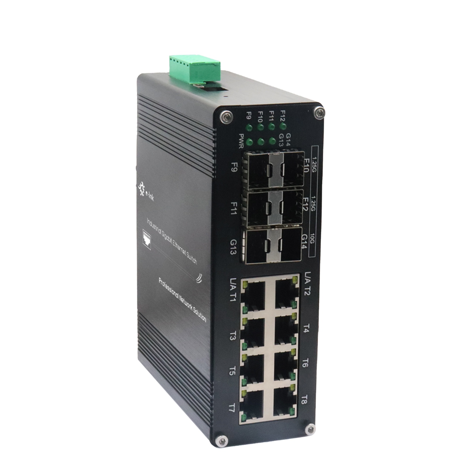 Industrial L2+ 8-Port 10/100/1 - Sfp+ 10G Managed Switch 8 Port recension och pris
