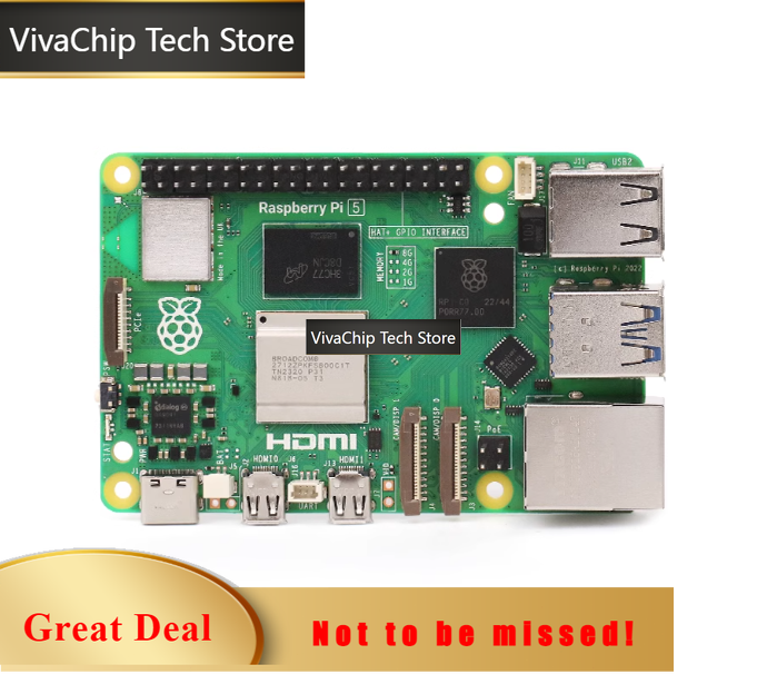 VivaCTRaspberry Pi 5th Generat - Raspberry Pi 5 8Gb recension och pris
