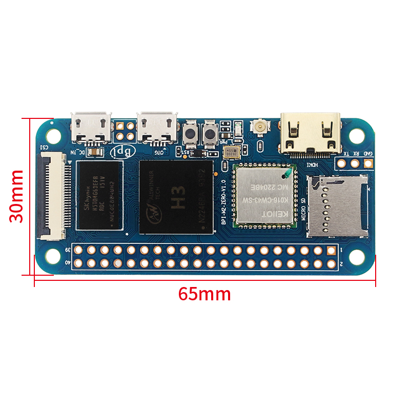 Banana Pi M2 Zero BPI-M2 Zero  - Turing Pi 2 recension och pris