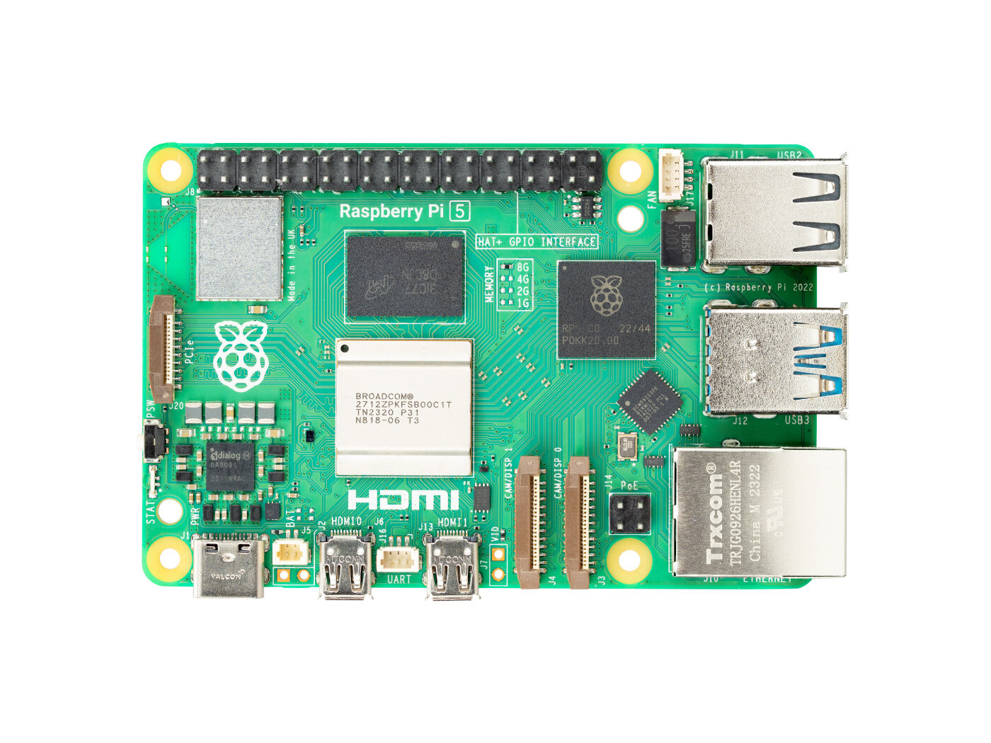Official Original Raspberry Pi - Raspberry Pi 5 8Gb recension och pris