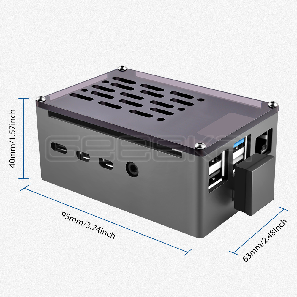 GeeekPi  Aluminum Brick Case B - Turing Pi 2 recension och pris