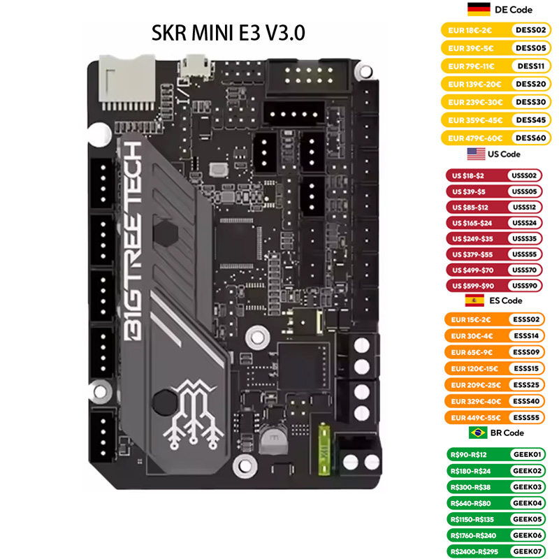 BIGTREETECH SKR MINI E3 V3.0 3 - Turing Pi 2 recension och pris