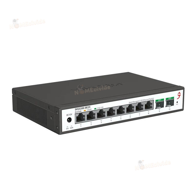 SKS3200 XikeStor 10 Ports L2 S - Sfp+ 10G Managed Switch 8 Port recension och pris