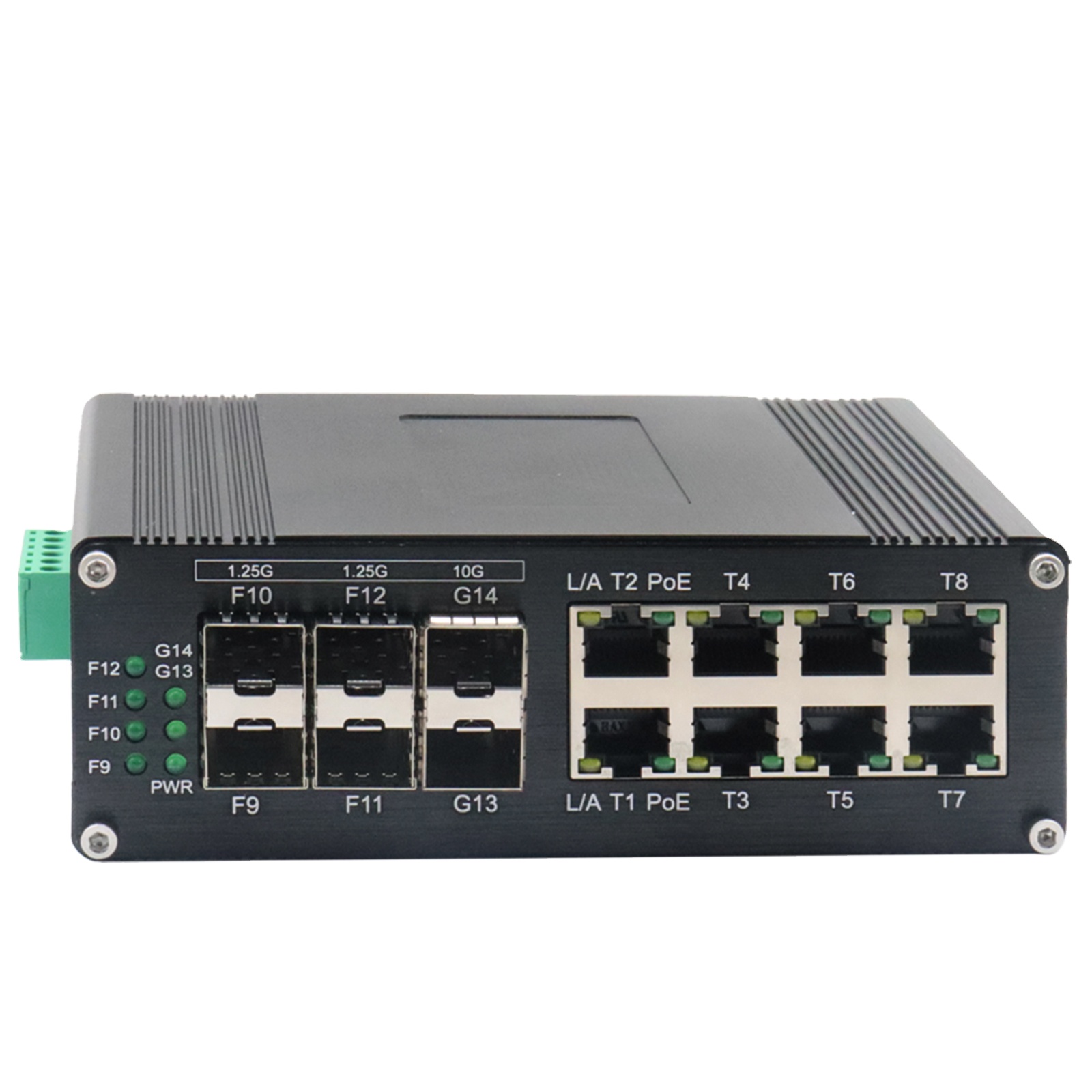 Industrial Ethernet Switch Gig - Managed Gigabit Poe Switch 8 Port 802.3At recension och pris